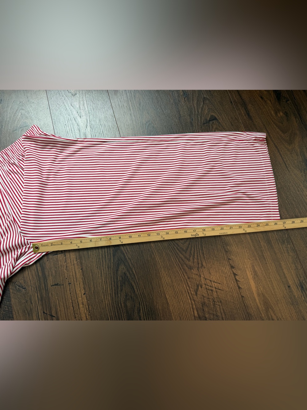 LAKE DreamModal Kimono Pajama Set Red White Stripes Size Medium - Picture 16 of 16